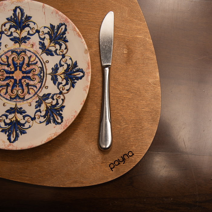Hermia Juego de Salvamanteles Pear - Walnut (6 Piezas)